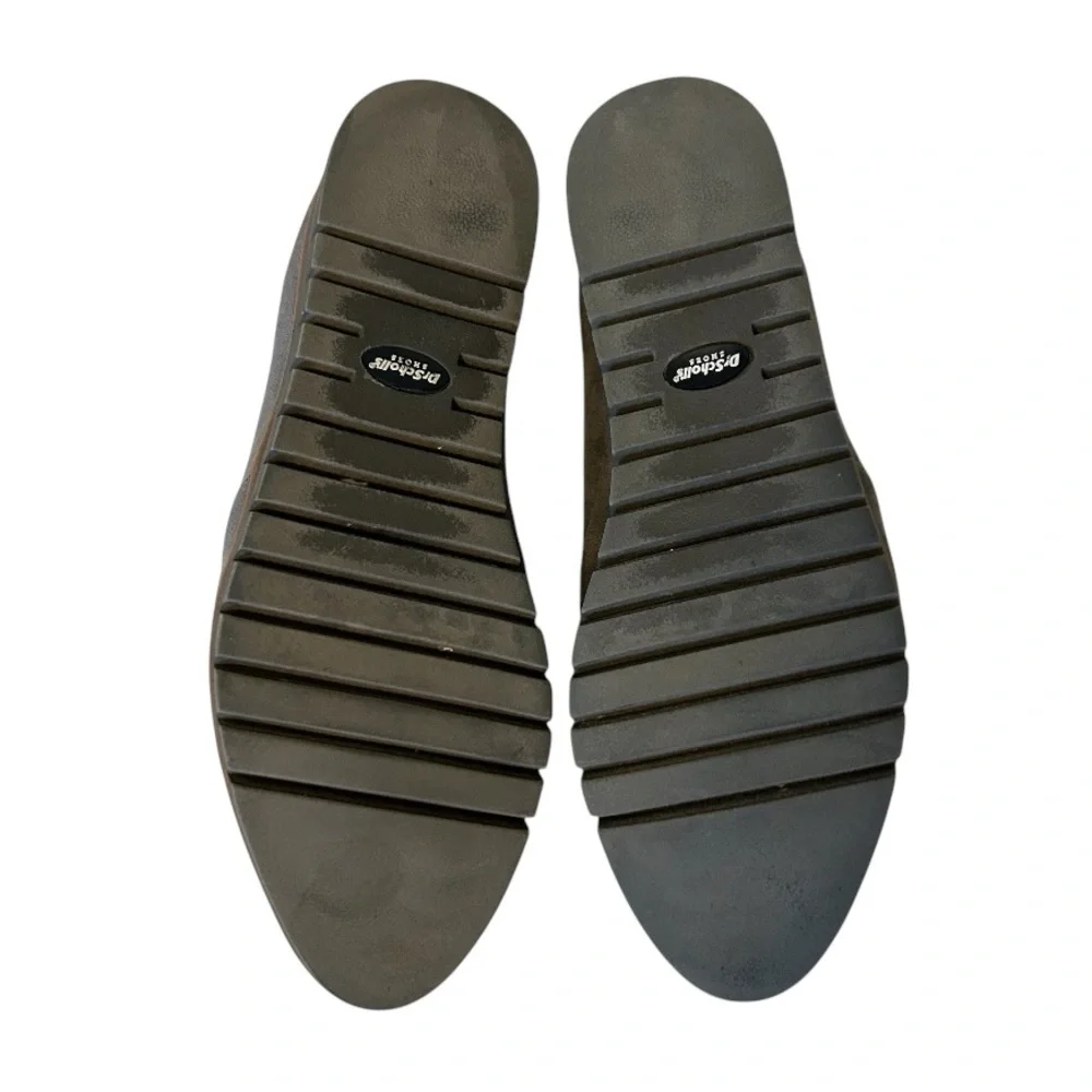 •Dr Scholls Sustainable Comfort Slip On Loafer Sz 6.5 Gray, lug sole